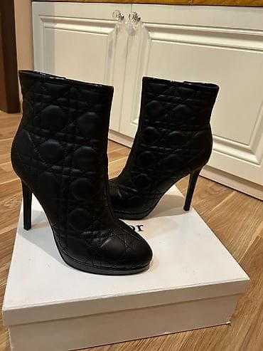 qadın bot: Dior, Ölçü: 39, rəng - Qara, Yeni — 3