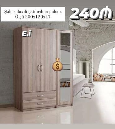 paltar dolap: Yeni, Qarderob, paltar dolabı — 1