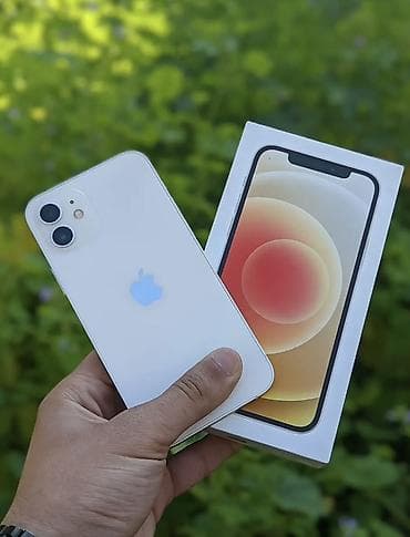 iphone 12 pro mini: IPhone 12, 128 GB, Ağ, Zəmanət, Kredit, Barmaq izi — 1