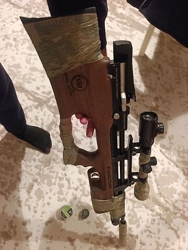 beş açılan tüfəng: Kral Arms Puncher Breaker PCP hava tüfəngi komplekti - Marka/model — 2