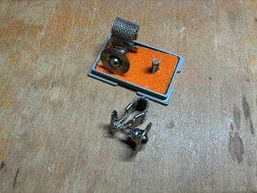 Сумки: Məhsul: Metal qol düymələri dəsti Təsvir: - Klassik dizaynlı, gümüş — 3