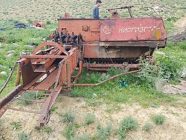 avtomobil ehtiyat hisseleri: Kənd təsərrüfatı üçün ot-­saman pres maşını – “Qırğızıstan” markası — 2