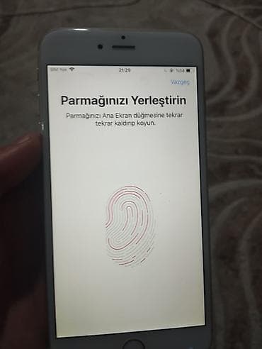 IPhone 6, Ağ, Barmaq izi