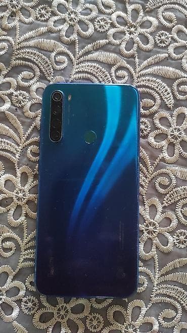 Redmi Note 8, 64 GB, rəng - Mavi, Barmaq izi