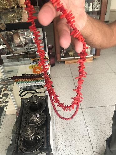 tek qas uzuk: Коралловое колье куплено в Англии ! — 3