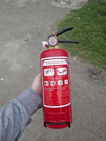 Qoşqular: ABC toz tipli portativ yanğınsöndürən – 1 kq Xüsusiyyətlər: - Növ — 1