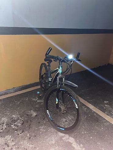Dağ velosipedi – 26” təkərlər, amortizatorlu qabaq çəngəl və disk
