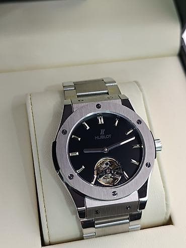 Saat dəstləri: Yeni, Qol saatı, Hublot, rəng - Qara — 2