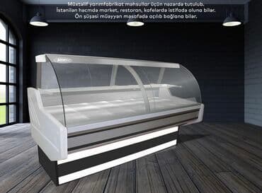 vitrinler: Süd məhsulları üçün, 200 * 125 * 95, Yeni, Pulsuz çatdırılma, Ödənişli çatdırılma, Ünvandan götürmə — 1