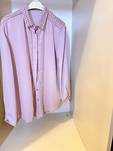 zara xs: Sarocka SM razmere olur 8 azn Bənövşəyi rəngdə qadın köynəyi - — 2