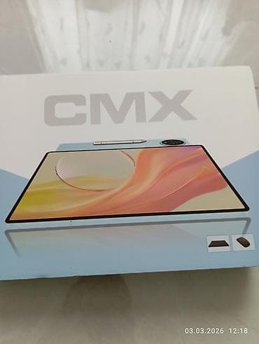 Apple iPad: CMX S26 Ultra planşet Xüsusiyyətlər: - Model: CMX S26 Ultra (etiketdə — 4