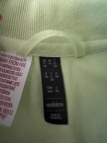 Adidas idman dəsti – ceket və şalvar - Rənglər: açıq yaşıl ceket — 4