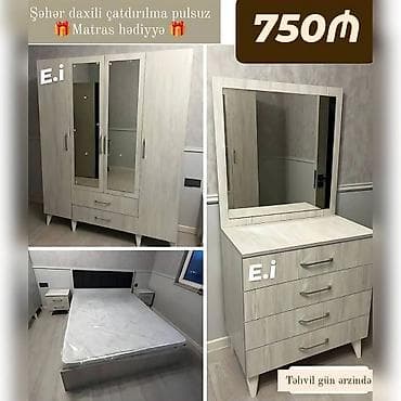 komin: 🛏 Yataq dəsti – sifarişlə hazırlanır 🎨 Rəng seçimi mövcuddur 📦 Dəstə — 2