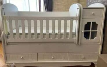 Oğlan və qız üçün, Dördbucaq, Beşik, Dəstsiz, Matrassız, Yellənmə mexanizmsiz lalafo.az -da Oğlan və qız üçün, Dördbucaq, Beşik, Dəstsiz, Matrassız, Yellənmə mexanizmsiz