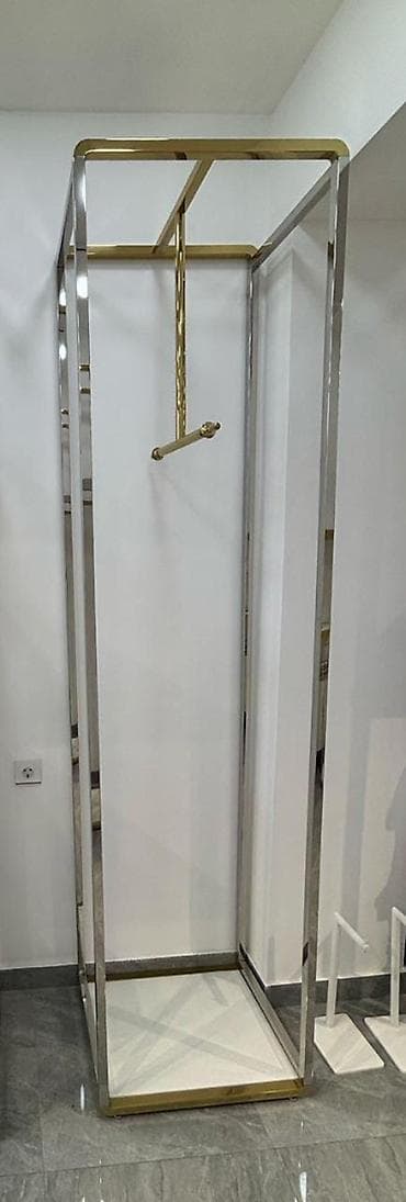 Moyka avadanlığı: Vitrin stendi stend nikkel çerçivə — 3