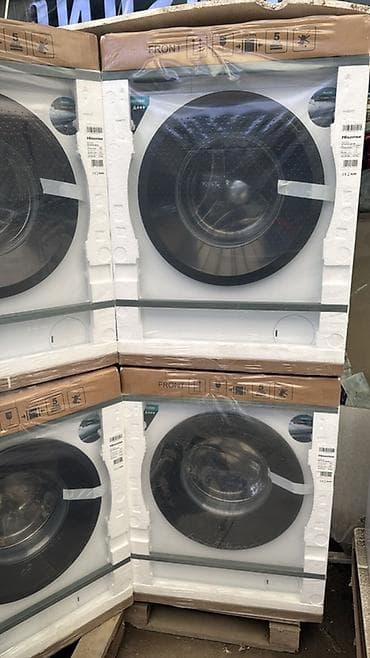 su kecirməz: Hisense WFQP6012EVM önyükləməli paltaryuyan maşın - Yük: 6 kq - — 5