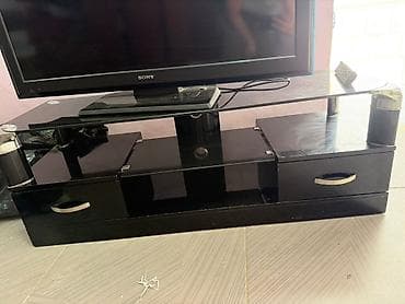 İşlənmiş, Düz TV altlığı, Polkalı, Şüşəli lalafo.az -da İşlənmiş, Düz TV altlığı, Polkalı, Şüşəli
