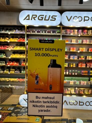 coolplay 6000: Cool Play 10 000 Nikotin 5% Dad çeşidləri: 1.Qarpız Buz 2.Redbull — 7
