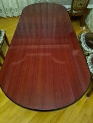 tek stollar: Qonaq masası, İşlənmiş, Açılan — 2