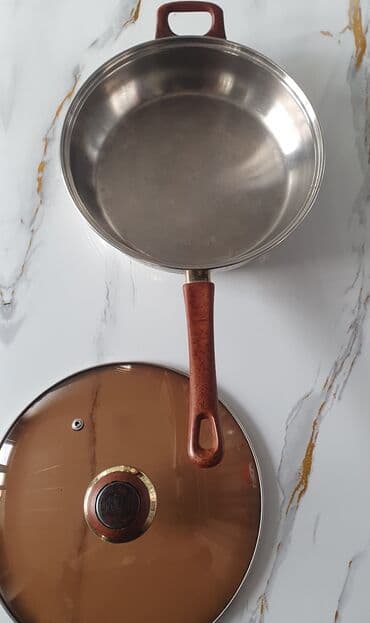 tabaka tava: Tava, rəng - Qara, Çuqun, 30 sm — 9