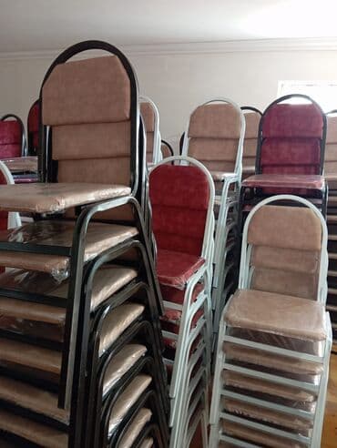 metbext moyka: Mətbəx üçün, Yeni, Qatlanmayan, rəng - Bordo Stul — 12