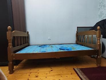 taxta tavan: İşlənmiş, Təknəfərlik çarpayı, Bazasız, Matrassız, Siyirməsiz, Azərbaycan — 2