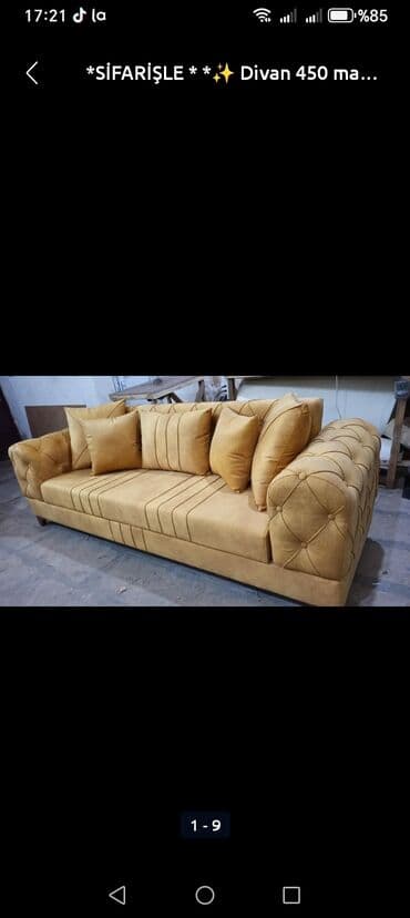 диван французская раскладушка с ортопедическим матрасом: Divan, Yeni, Açılan, Bazalı, Parça, Şəhərdaxili pulsuz çatdırılma — 8