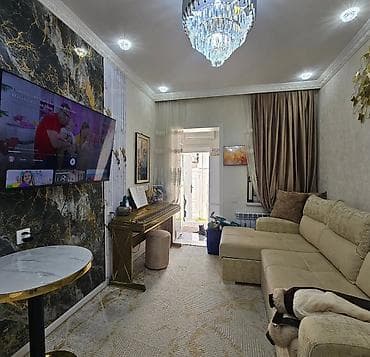 ev menzil: 2 otaqlı, 35 kv. m, Kredit var, Yeni təmirli — 1