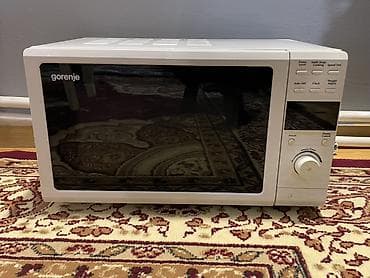 playstation 4 2 ci el: Mikrodalğalı soba Gorenje, Ayrıca dayanan, Mikrodalğalar ilə, rəng - Ağ, İşlənmiş — 1