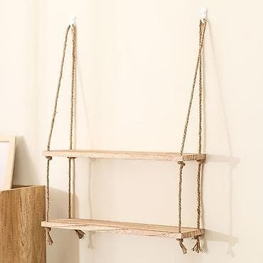 loft: 🌿 Təbii ağacdan hazırlanmış asma dekorativ rəflər evinizə istilik və — 2