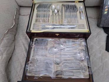 alet desti: YAGMUR Home dəst – lüks çatal-bıçaq qaşıq seti Məhsul yenidir — 4