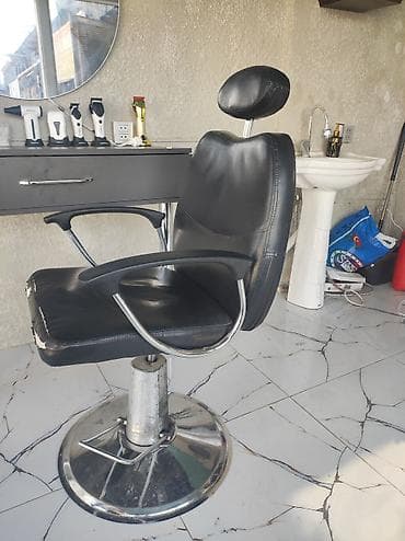 trimo mebel: Bərbər/kəsim üçün hidravlik salon kreslosu hərşeyi işləyir - Rəng — 2