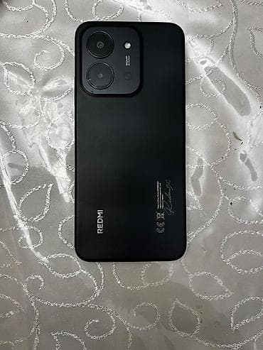 2.el netbook: Redmi 14C, 256 GB, rəng - Qara, Barmaq izi — 2