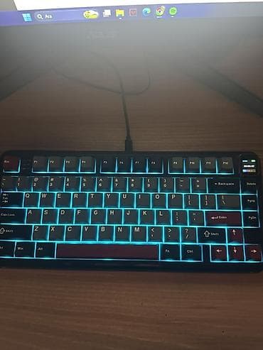 klaviatura: 🟢 Mechland Vibe F75 Mexaniki Klaviatura (2-ci əl, əla vəziyyətdə) — 1