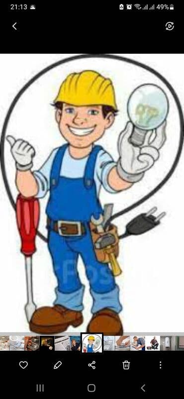 работа прораб электромонтажных работ: Elektrik Usta. Rozetka, vklucatel, avtomat, kabel Qurawdirma — 1