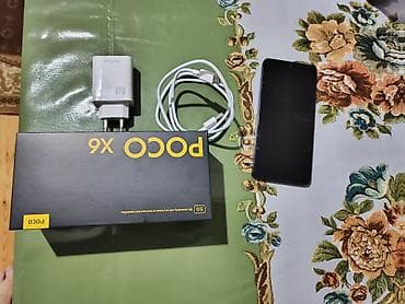 pubg mobile buz 4: Poco X6, 256 GB, rəng - Qara, Sensor — 2