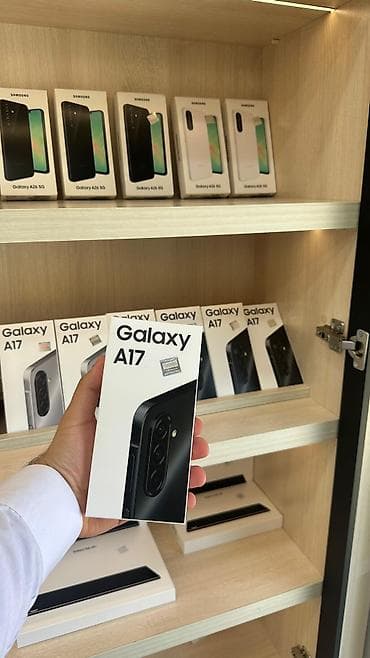 galaxy a6 2017: Samsung Galaxy A17, 128 GB, rəng - Qara — 1