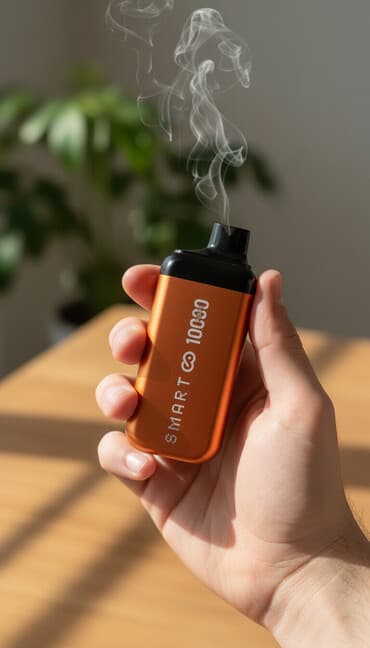 qəlyan aparatı: Məhsul: COOLPLAY SMART 10000 Puff birdəfəlik elektron siqaret (Red — 1