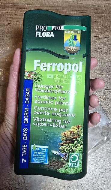 JBL PRO FLORA Ferropol akvarium gübrəsi 500ml