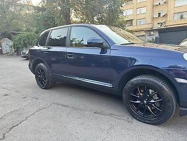 multi rul: Porsche Cayenne – tünd mavi eksteryer, bej dəri salon. Texniki və — 7
