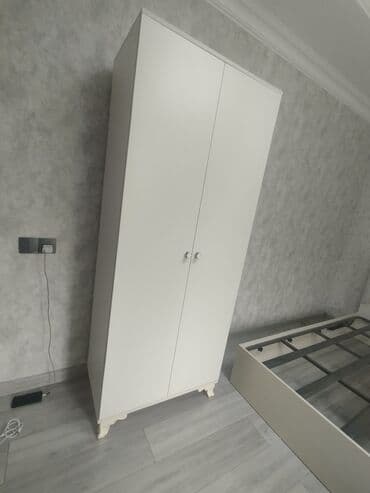 угловой шифоньер в спальню: Новый, Распашной, 2 двери Прямой шкаф, Гардеробный шкаф, Азербайджан — 13