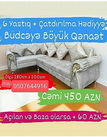 iqlavoy divan: Künc divan, Yeni, Açılan, Bazalı, Parça, Şəhərdaxili pulsuz çatdırılma — 4