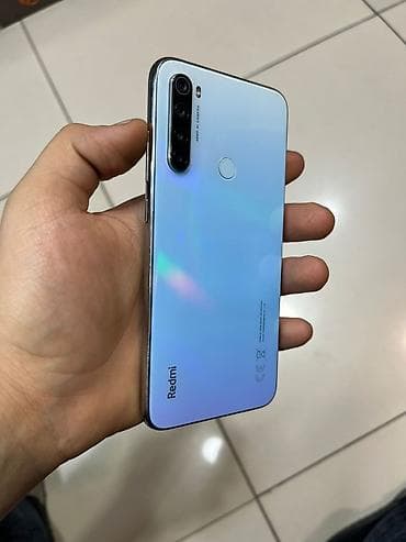 nokia e 52: Redmi Note 8, 64 GB, rəng - Mavi, Barmaq izi — 1