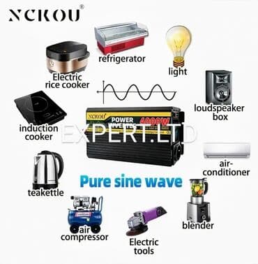 maşın danqıratı: Yeni Inverter, 1500-3000 Vt, 12 - 220 volt, Rayonlara çatdırılma, Ünvandan götürmə, Ödənişli çatdırılma — 16