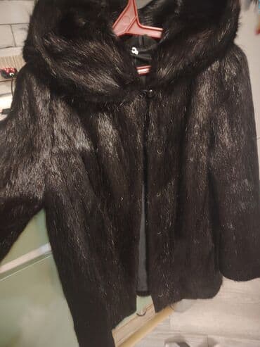 баку седерек шубы: Qara rəngli təbii kürk paltosu - Brend/etiket: Fur Natural — 7