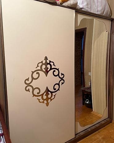 balon aliram: Yeni, 2 qapılı, Güzgülü, Bej, Taxta, Kupe, Düz dolab — 2