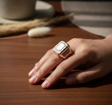 Kişi ayaqqabıları: Alyans, Üzük, Sarı qızıl, 583 Əyar — 5