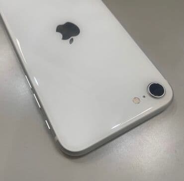 iphone se telefon: IPhone SE 2022, 64 GB, Black Titanium, Barmaq izi — 1