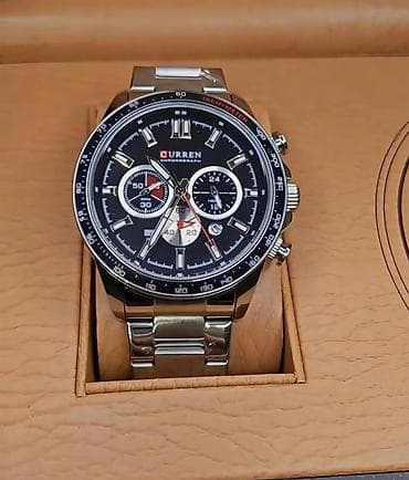 kişi saat: Yeni, Qol saatı, Curren, rəng - Qara — 4