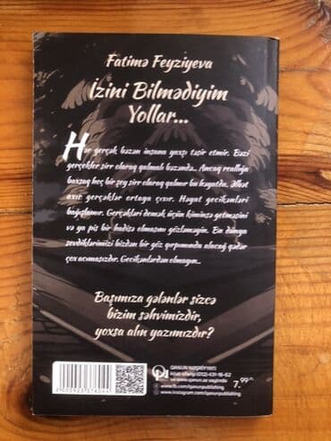 qaçış yolu: Məhsul: Kitab – “İzini Bilmədiyim Yollar…” Müəllif: Fatimə Feyziyeva — 2